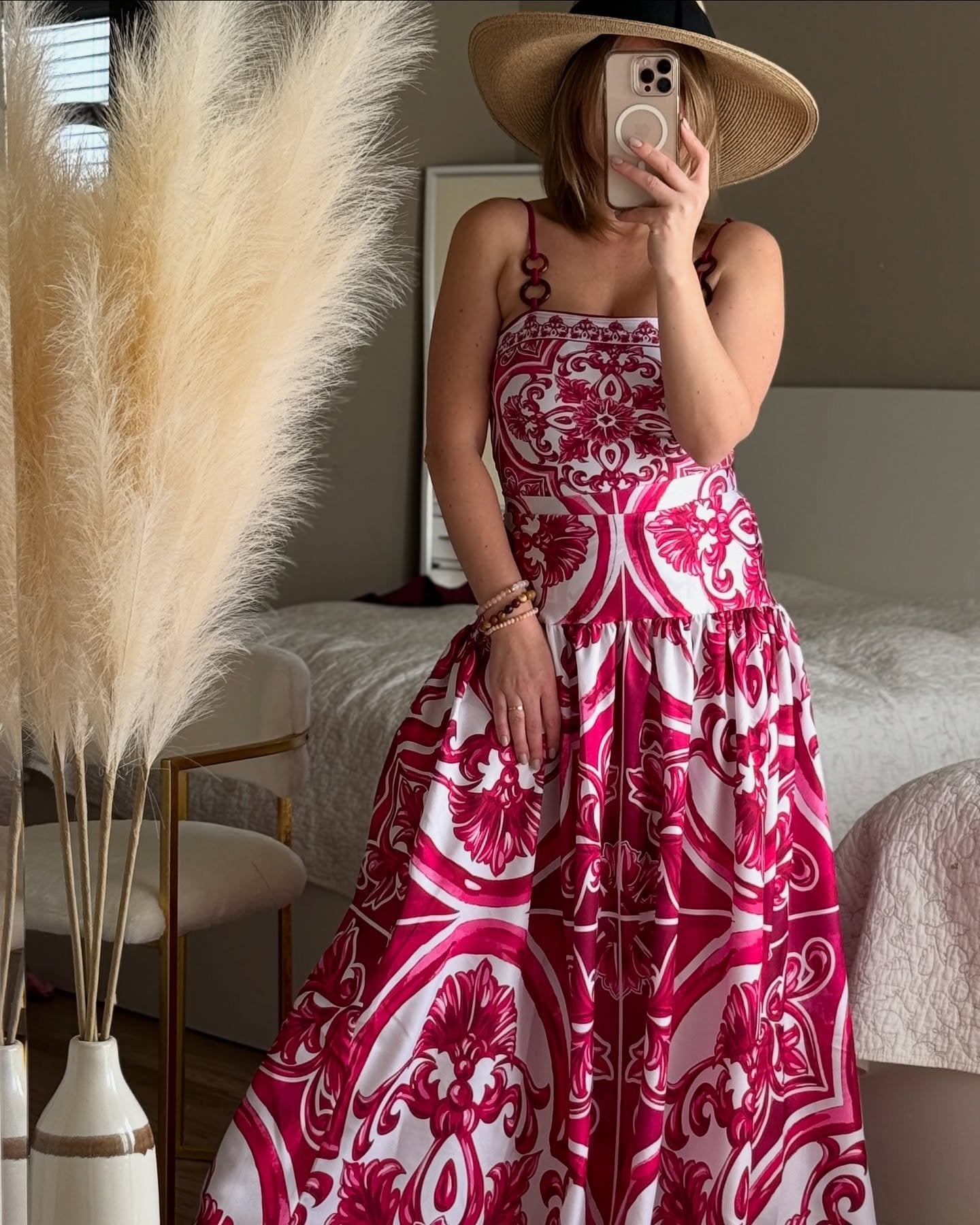 Sling Print Dressi Two Piece Swimsuit Set