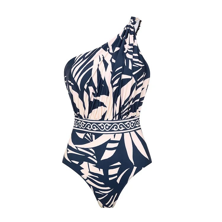 Dbvacay Print Pants One Piece Swimsuit Set