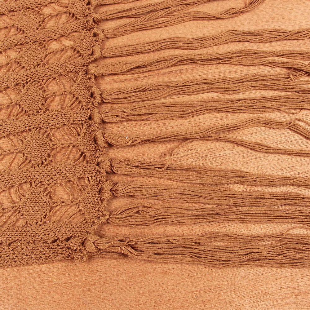 Crochet Tassels Cover-Up Dress
