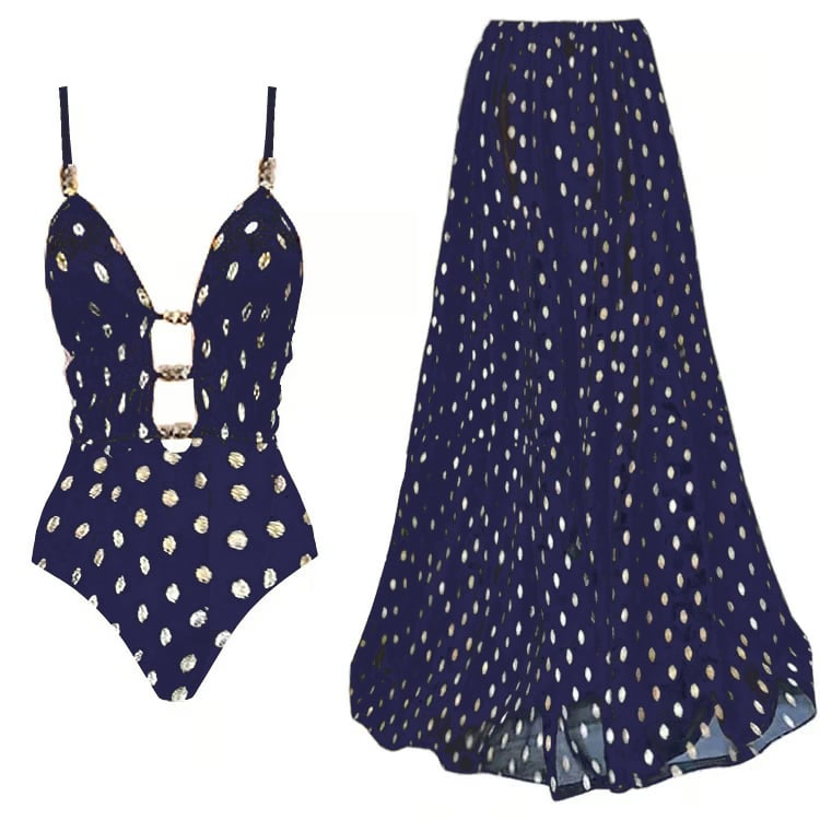 Dbvacay  Hollowout Two Piece Swimsuit Set