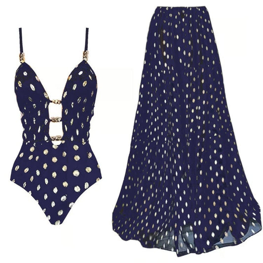 Dbvacay  Hollowout Two Piece Swimsuit Set