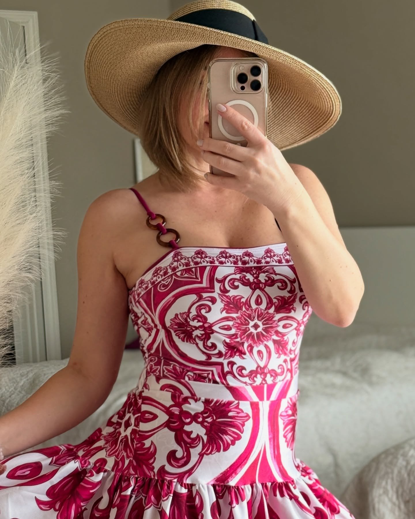 Sling Print Dressi Two Piece Swimsuit Set